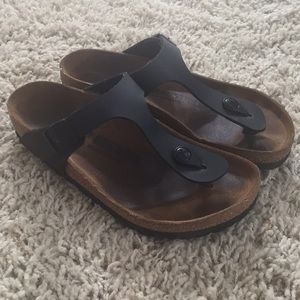 Birkenstock Gizeh Black Sandals